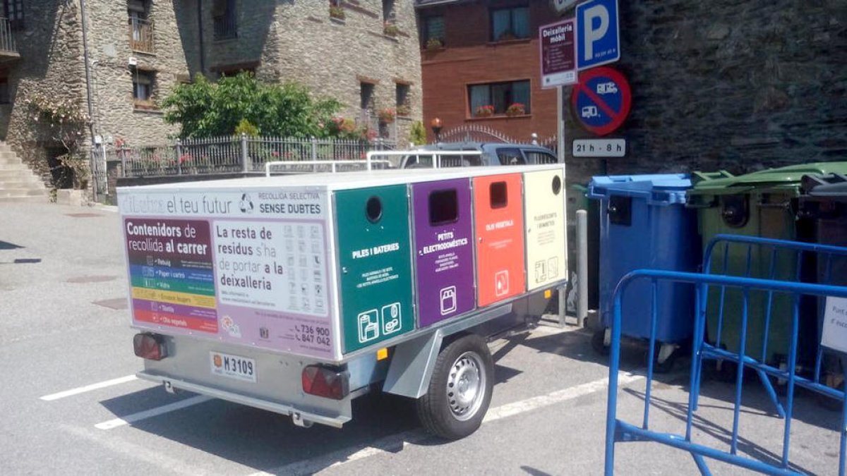 El comú fa un balanç positiu de la minideixalleria mòbil