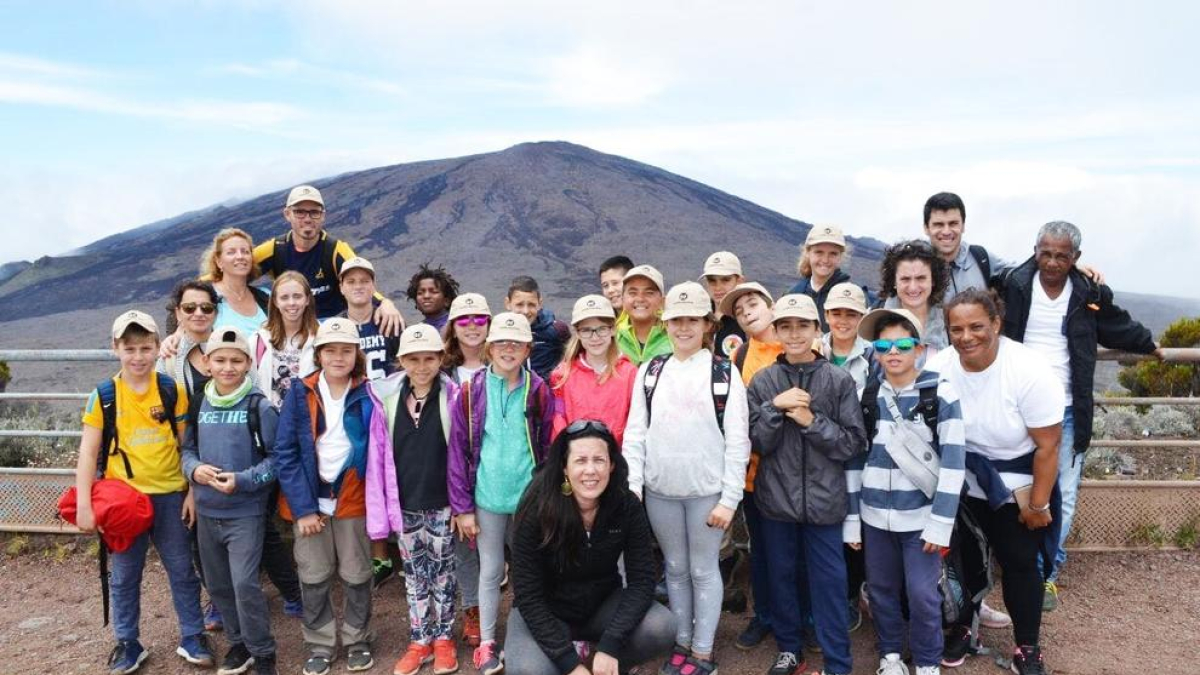 Infants a l'illa de la Reunió