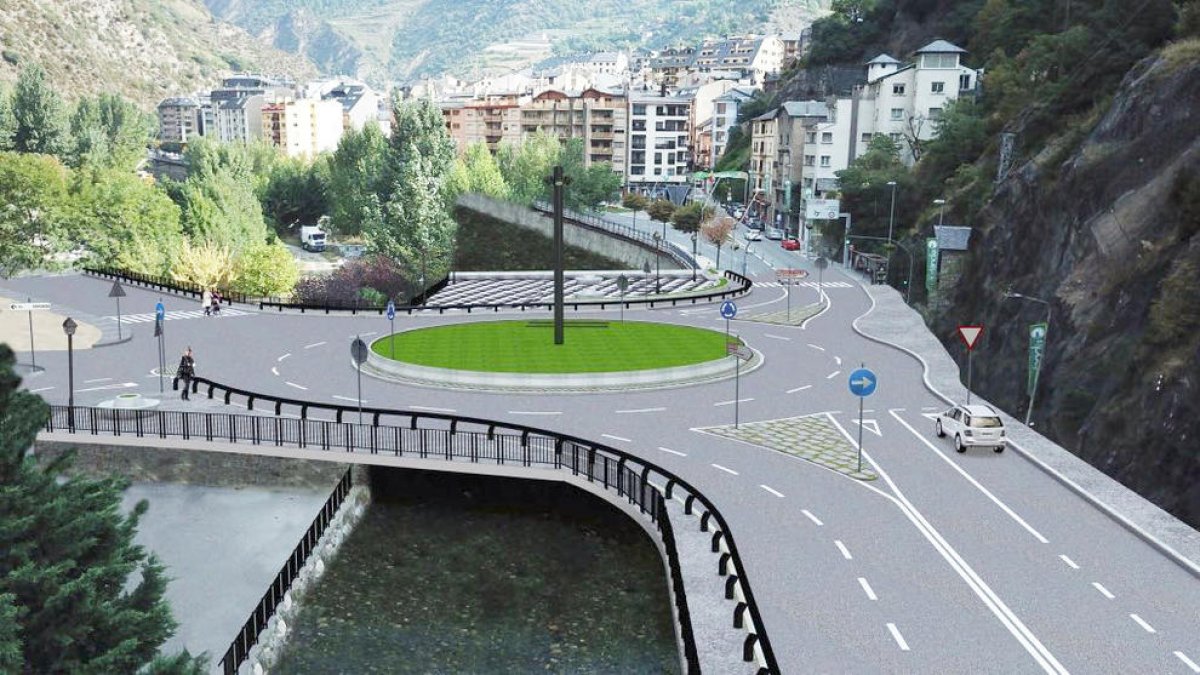 L'obra de la rotonda de Fontaneda costarà
2,7 milions