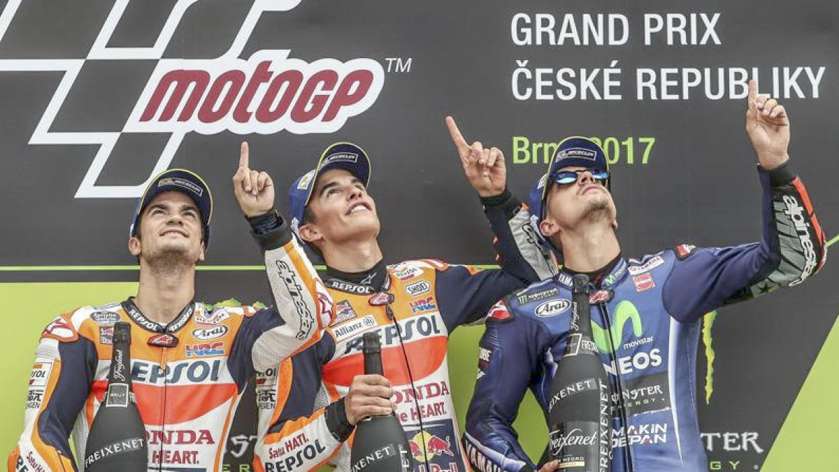 Triplet espanyol a MotoGP per homenatjar Ángel Nieto