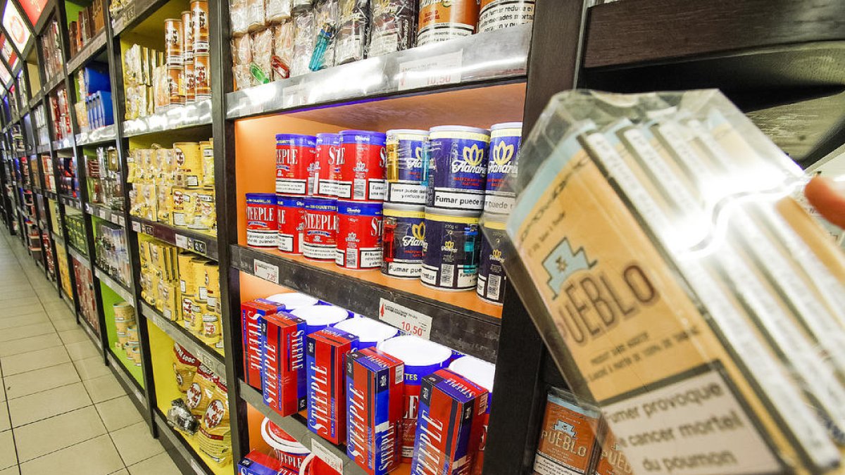 Els ingressos per tabac sumen 8,6 milions d'euros al novembre
