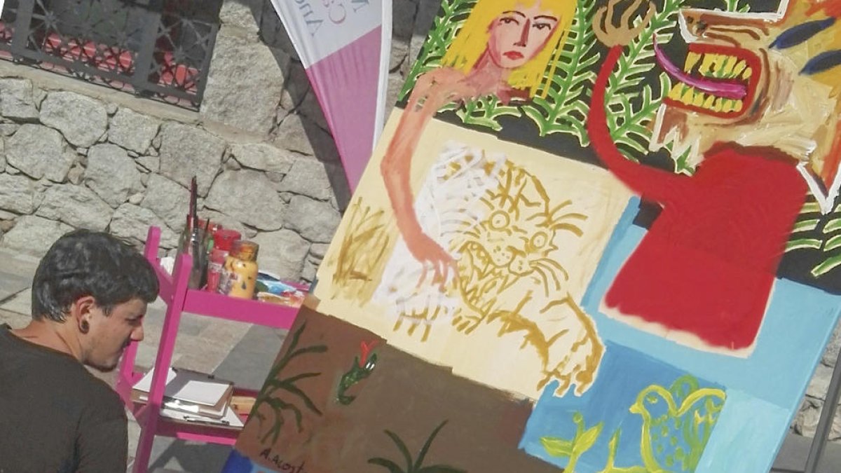 Taller de pintura a l'aire lliure del Museu Thyssen