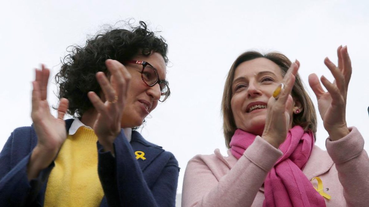 Forcadell apareix per a la campanya del 21-D