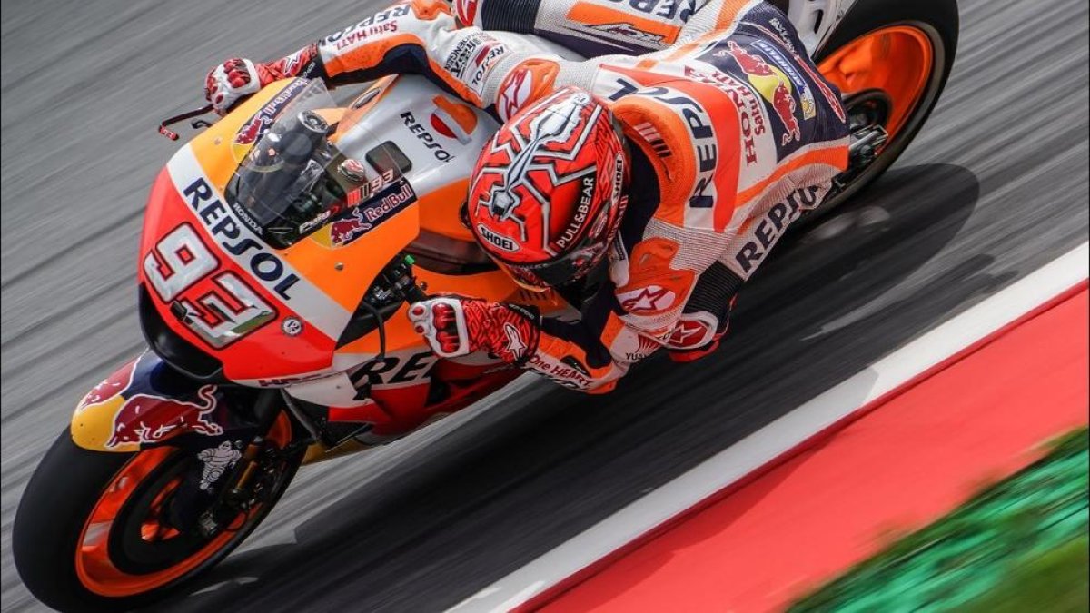 Marc Màrquez fa la 'pole position' a Àustria