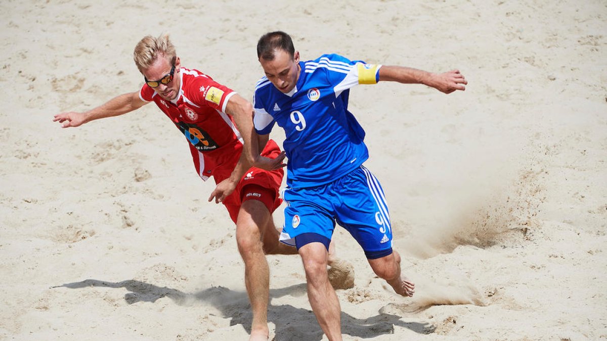 La selecció cau contra Dinamarca