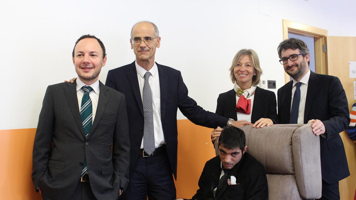 Lliuren a l'escola de Meritxell un sistema de descans elèctric