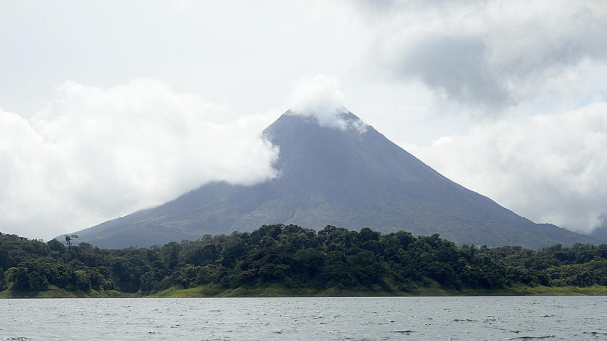 El volcà imponent