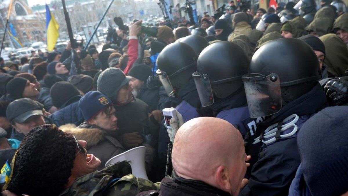 Frustrat l'intent d'assalt al Palau d'Octubre de Kíev