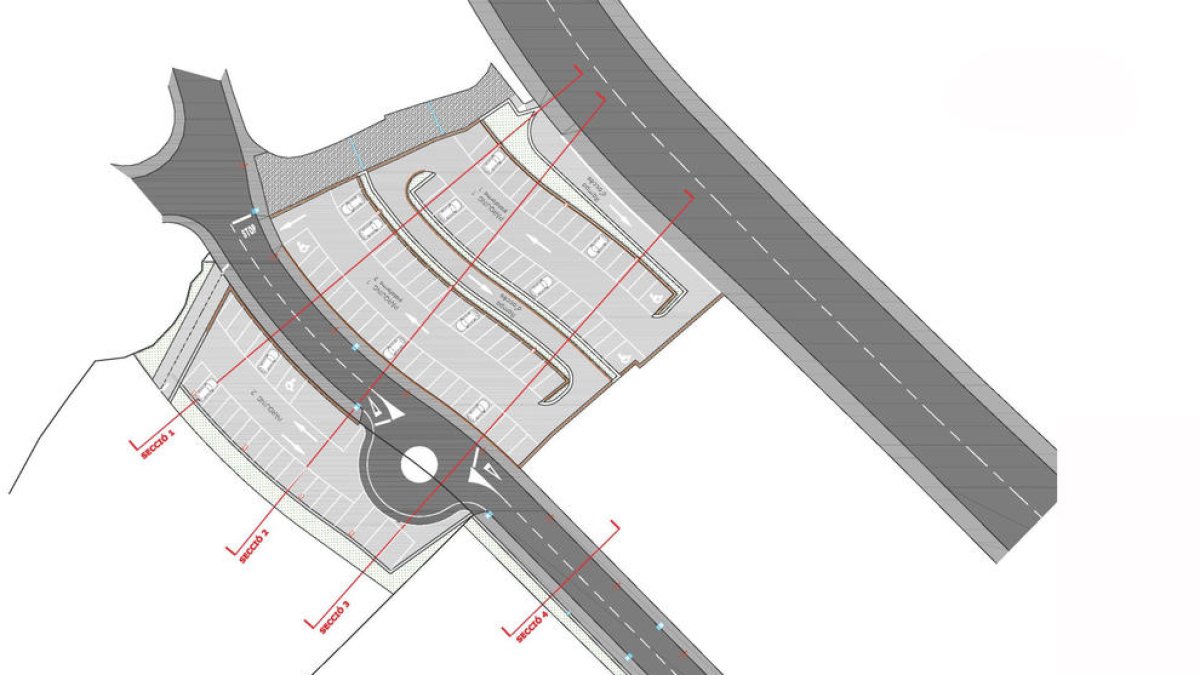 La Cortinada tindrà un pàrquing de 90 places l'hivern vinent