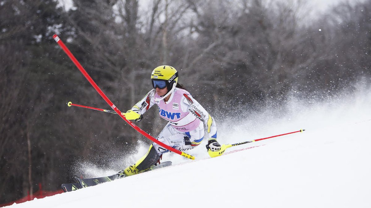 'Mimi' Gutiérrez és 57a a la Copa del Món de Courchevel