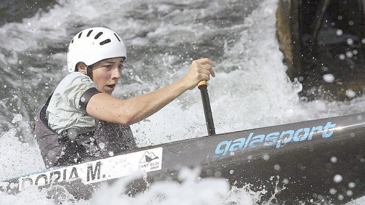 Mònica Dòria es penja l'or al Campionat Europeu Júnior