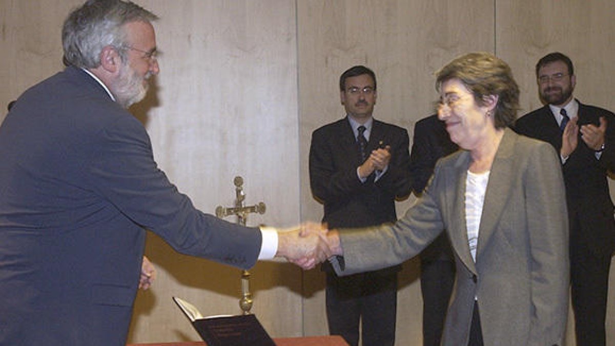 Mor Carme Sala Sansa, exministra d'Educació