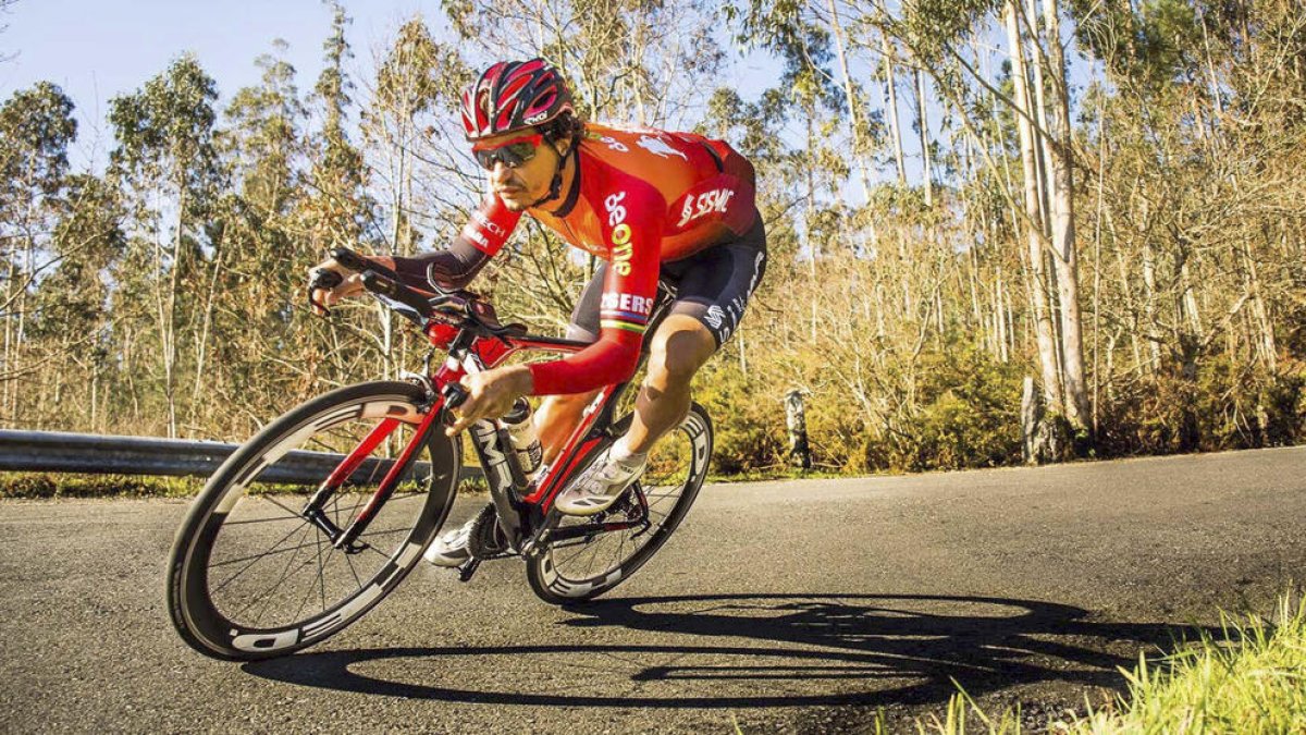 Ivan Raña, participant de luxe a l'Andorra Tri-blanc