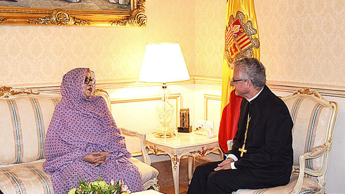 El Copríncep episcopal rep els nous ambaixadors