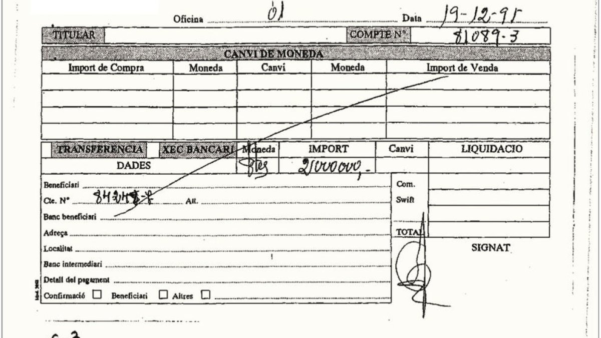 La defensa dels Pujol denuncia un document aportat pels Cierco