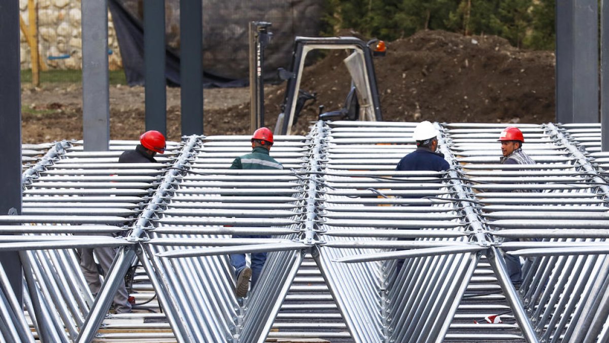 Pista central de luxe