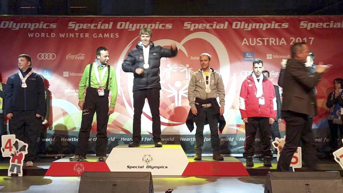 Medalla per a Sergi Cuberes als Jocs d'hivern