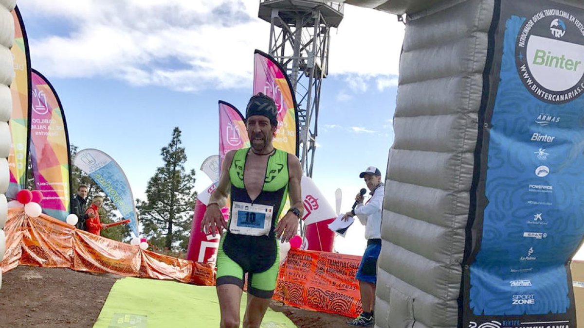 Ferran Teixidó, setè a la Transvulcania
