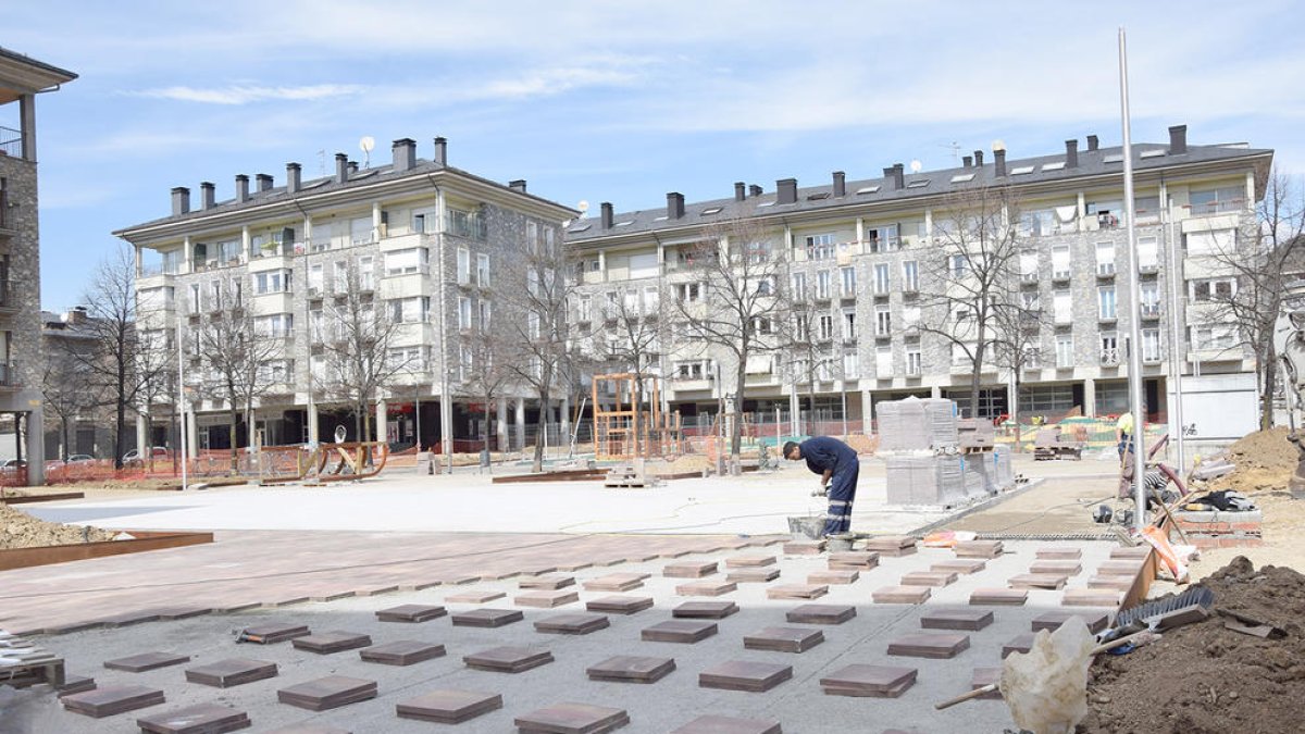 La Seu adapta la pista de patinatge de Joan Sansa perquè a l'hivern pugui ser de gel
