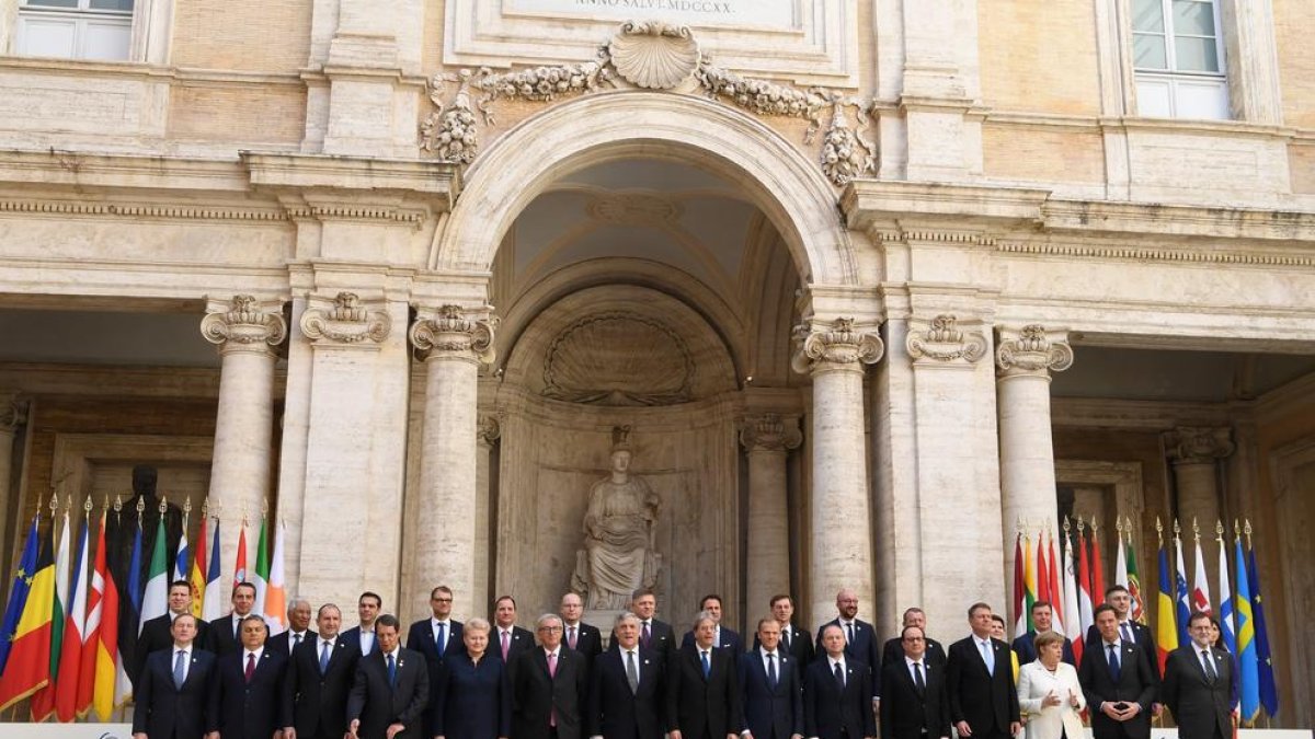 La UE celebra 60 anys del Tractat de Roma refermant-se en la unitat