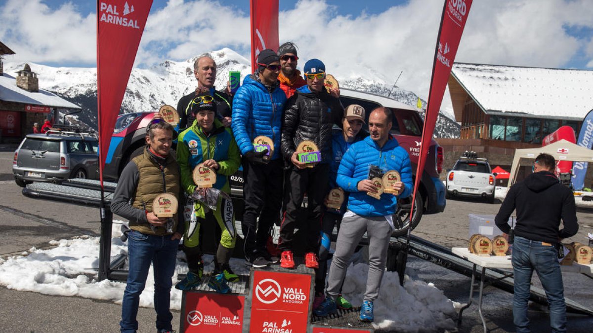 Xavi i Ferran Teixidó i Edgar Ordóñez, els més ràpids a la Tri-Blanc