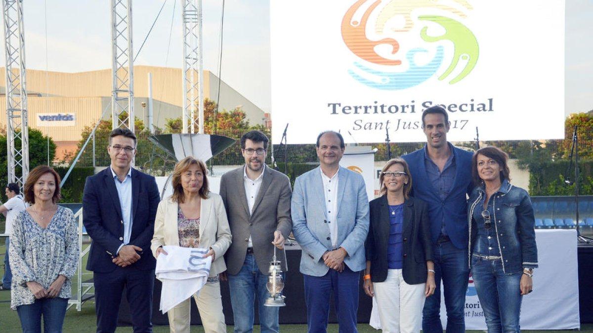 La flama olímpica en marxa cap a Andorra la vella