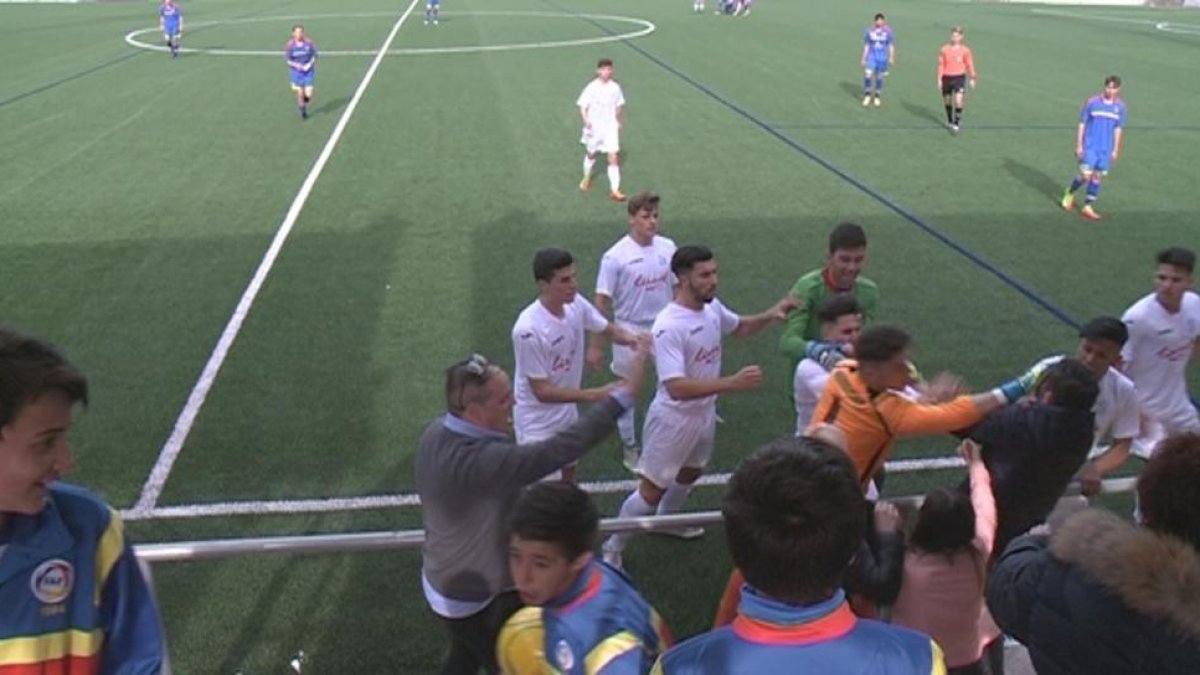 L'FC Andorra acceptarà la sanció per la baralla