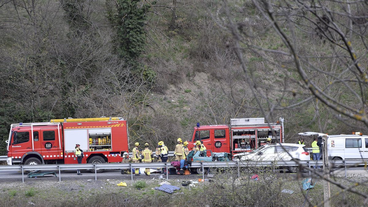 Mor en un xoc a l'N-145 un empresari lauredià