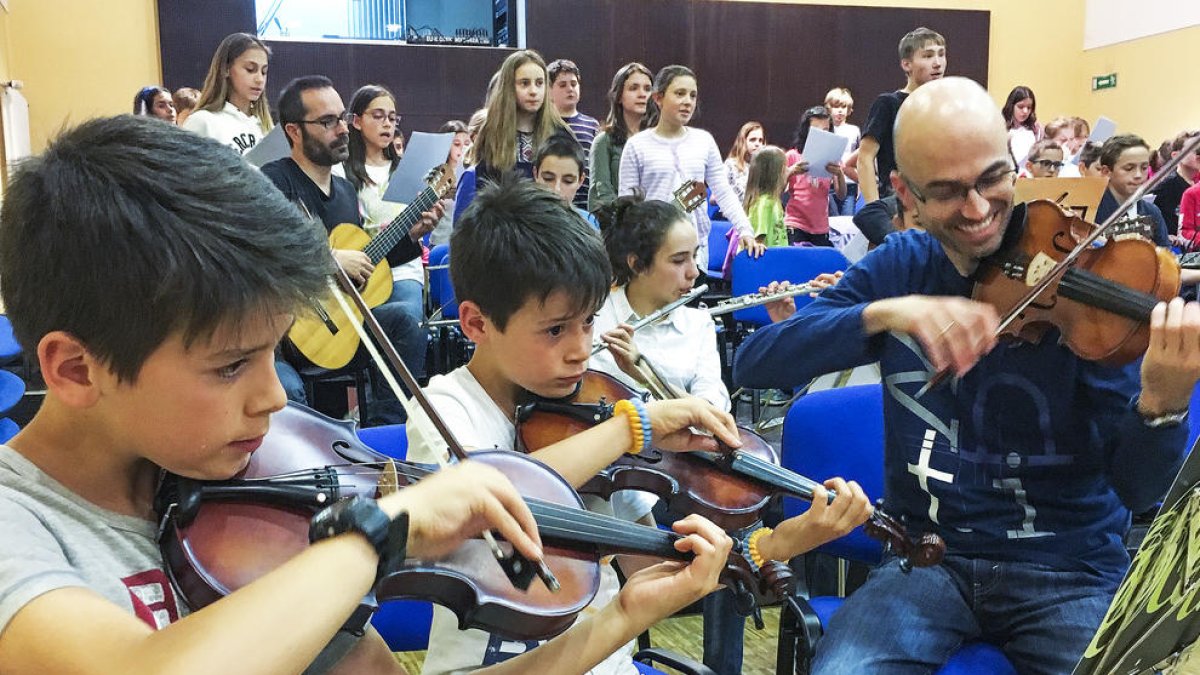 Un centenar i mig de músics joves, al Concert de primavera