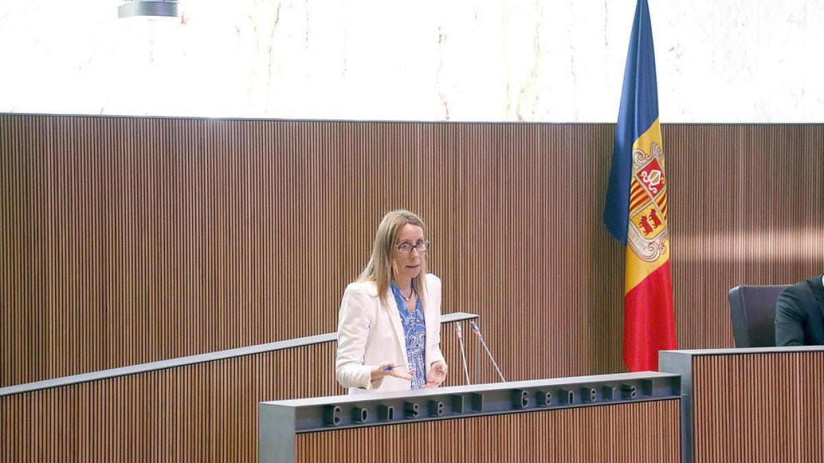 La consellera Sílvia Bonet.