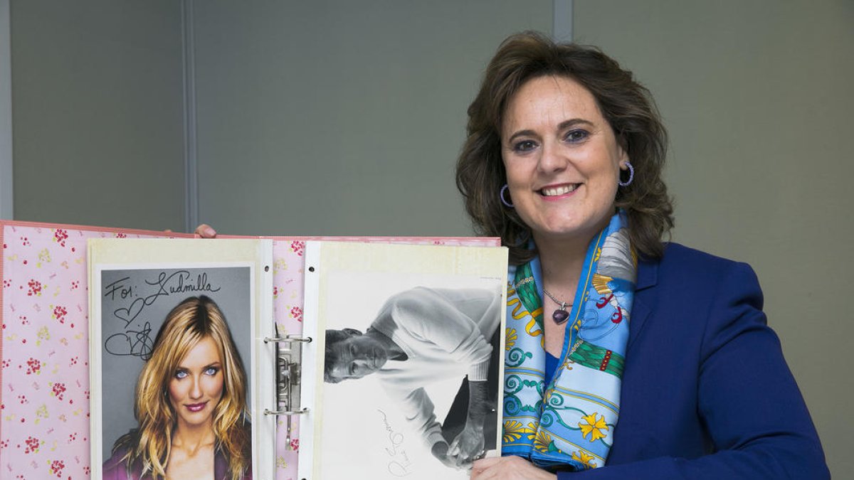 'Caçant' autògrafs d'estrelles de cine