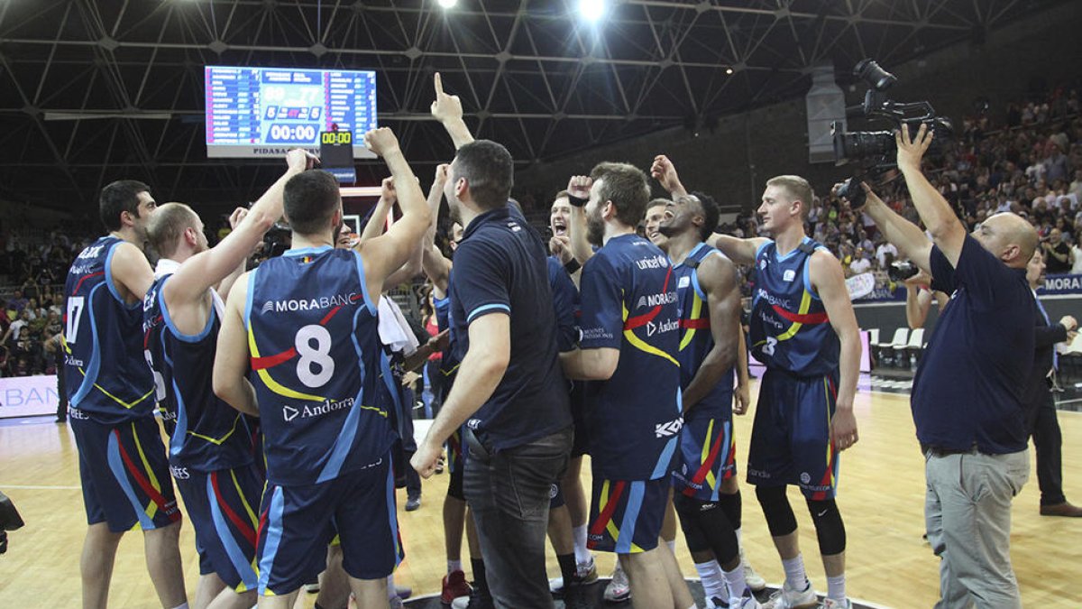 El MoraBanc força el partit de desempat amb un triomf espectacular contra el Madrid