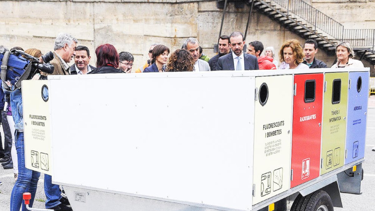 Deixalleries mòbils  per revifar la recollida selectiva al Principat