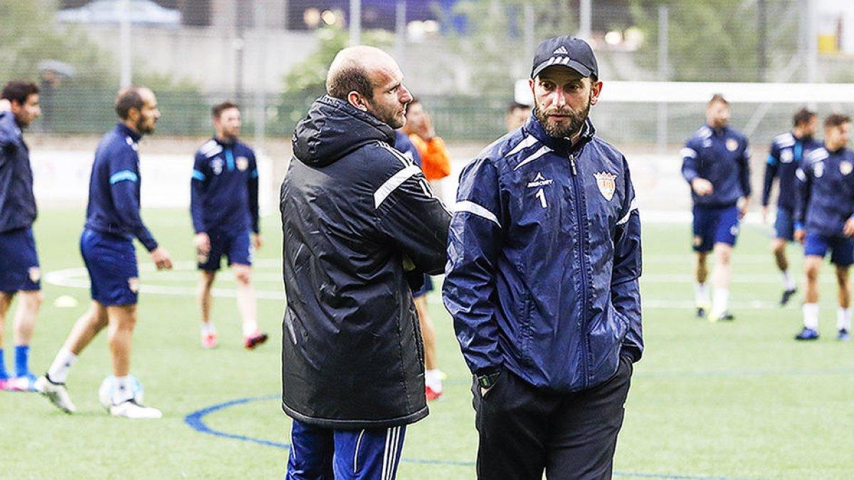 Imbernón i Casals dirigiran l'FC Andorra fins diumenge