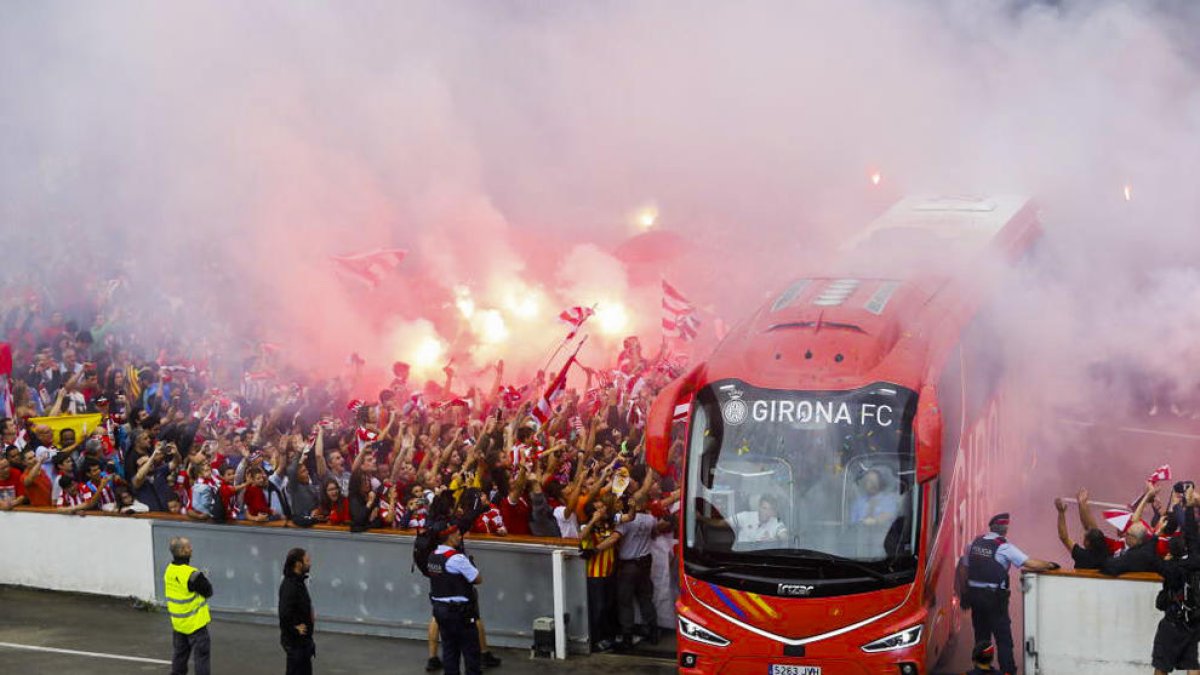 El Girona suma un punt i fa història ascendint a primera