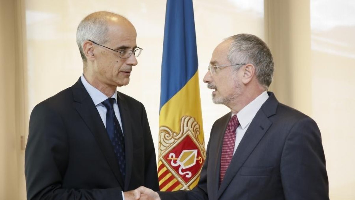 Toni Martí es reuneix amb l'ambaixador d'Israel