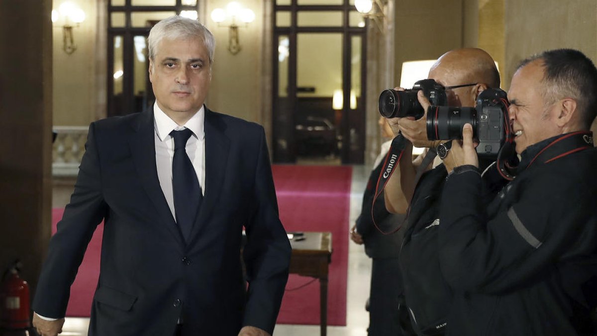 Gordó deixa el PDeCAT però no l'acta de diputat
