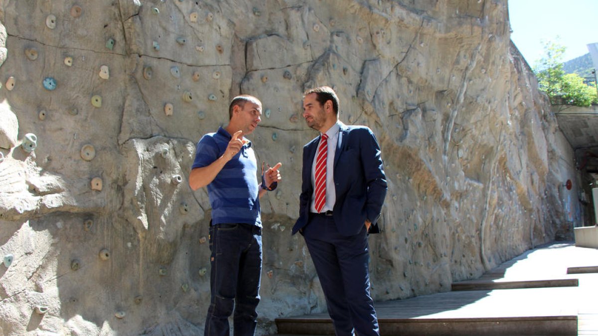 Ordino habilita tretze vies d'escalada esportiva a la zona d'Encodina