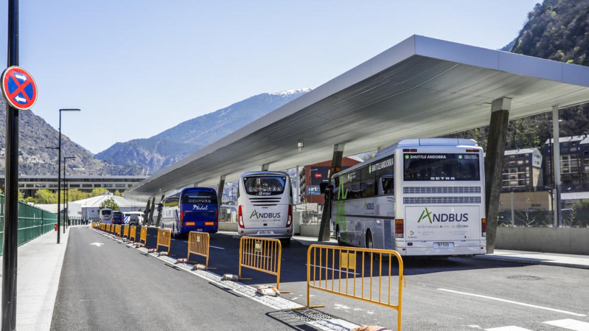 La nova estació d'autobusos estarà operativa el 4 de maig vinent
