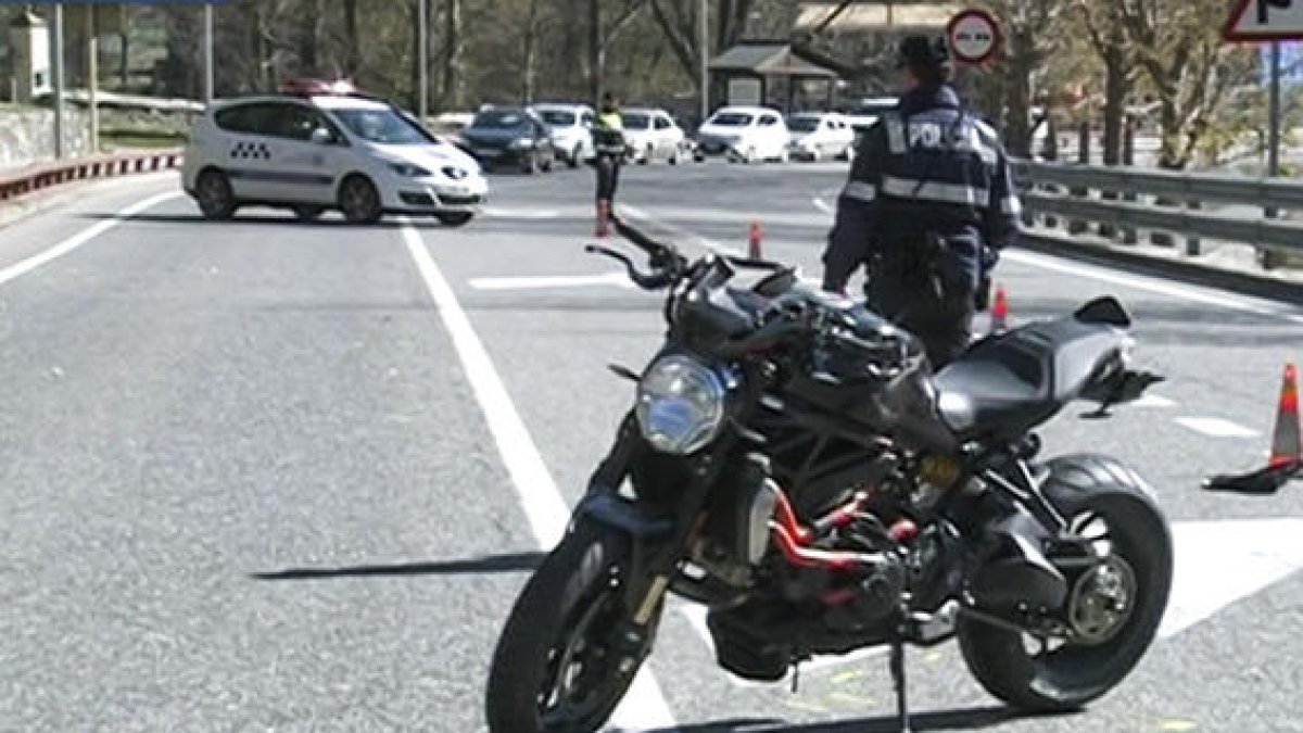 Mor un jove a Ordino en un accident de moto