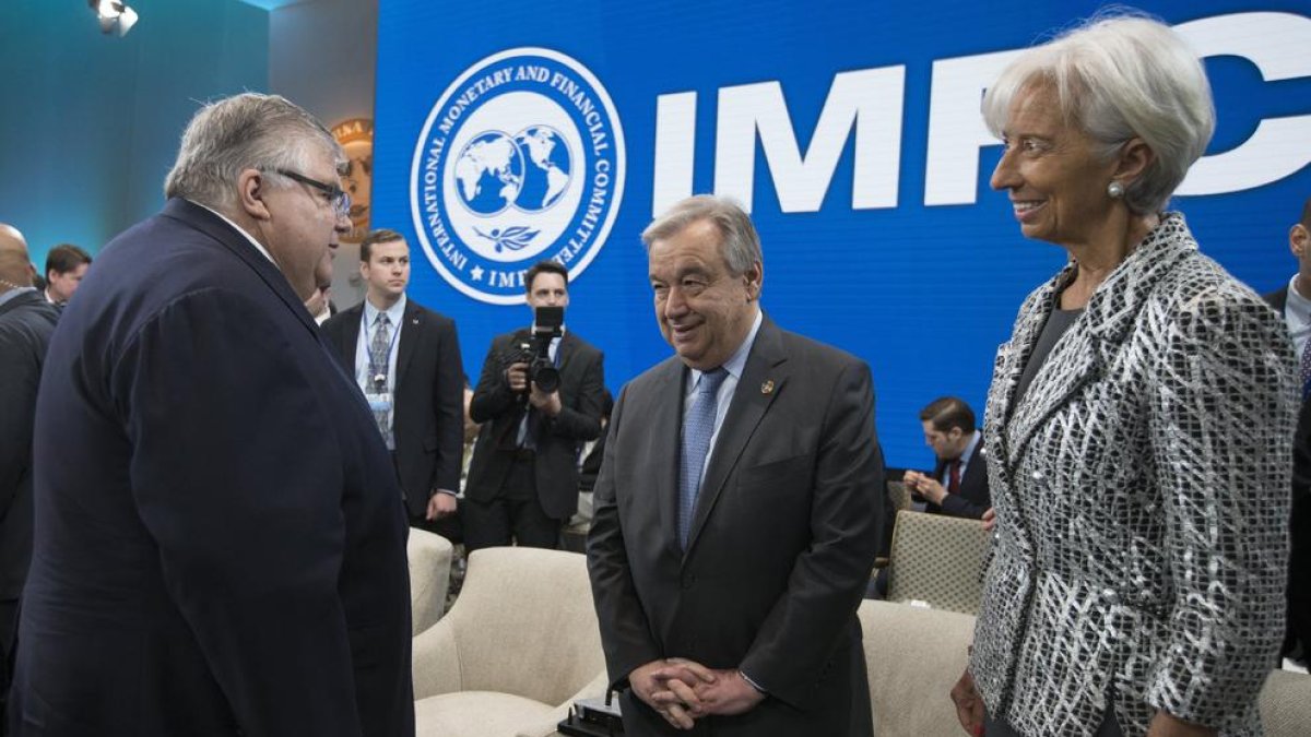 L'allargada ombra de Donald Trump s'imposa a l'assemblea de l'FMI