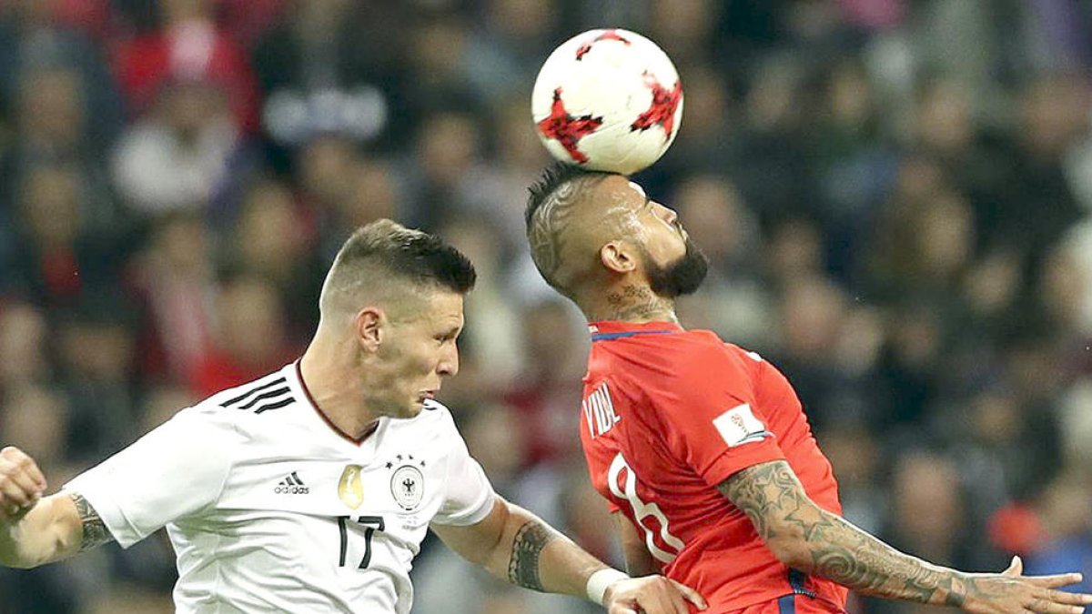 Xile domina però no pot amb Alemanya