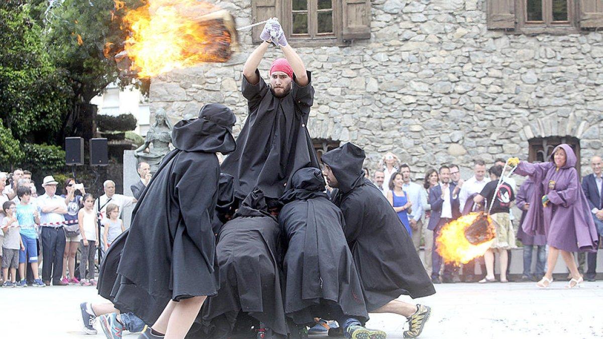 Foc conjunt de fallaires de quatre parròquies