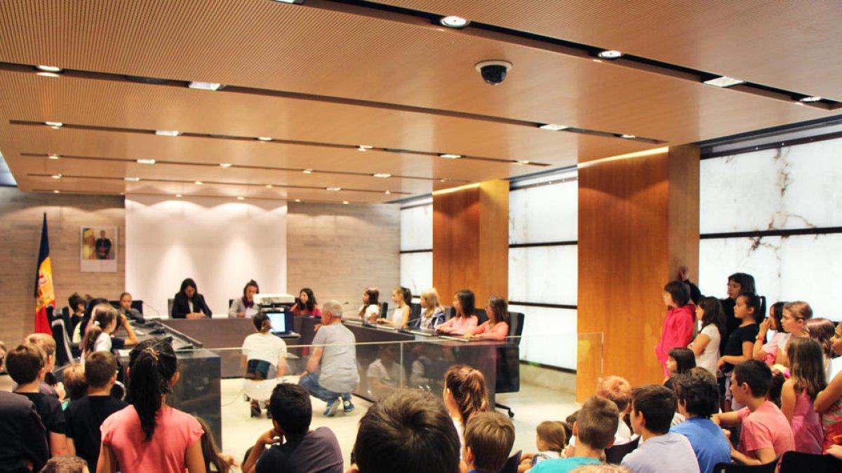 El consell d'infants presenta un vídeo promocional de la parròquia