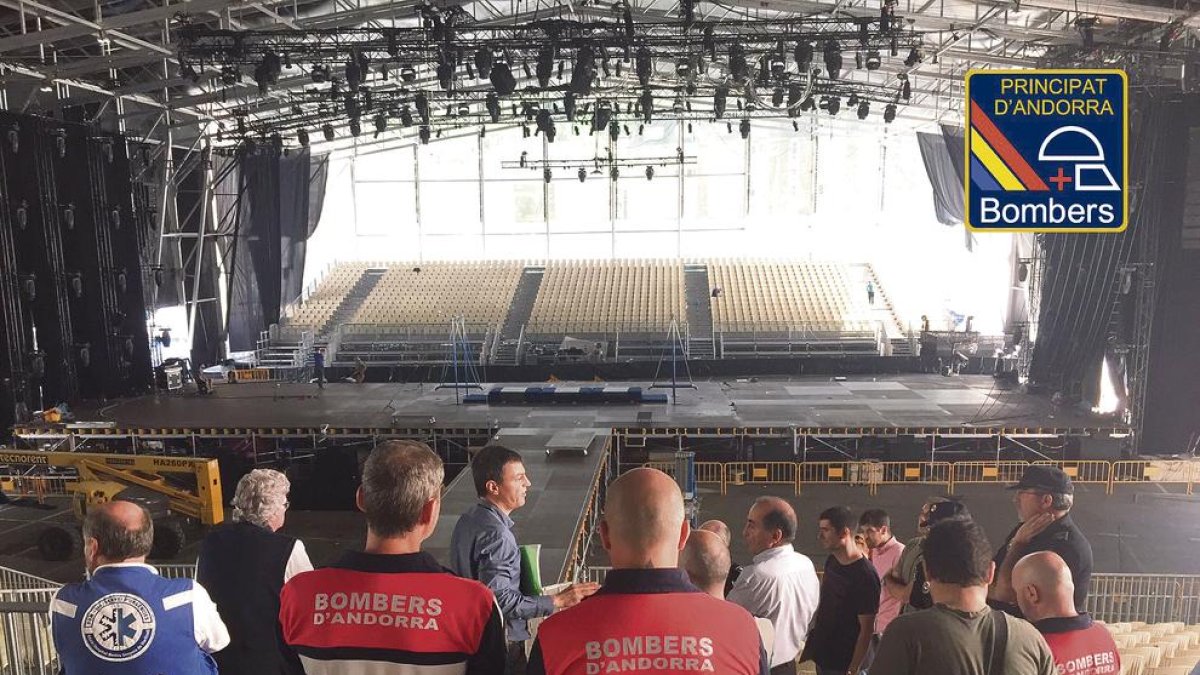 Pla de seguretat de l'espectacle del Cirque du Soleil