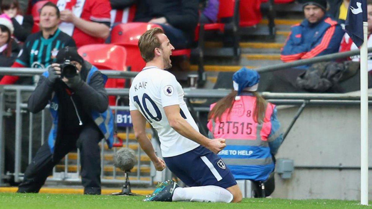 Harry Kane, màxim golejador del 2017