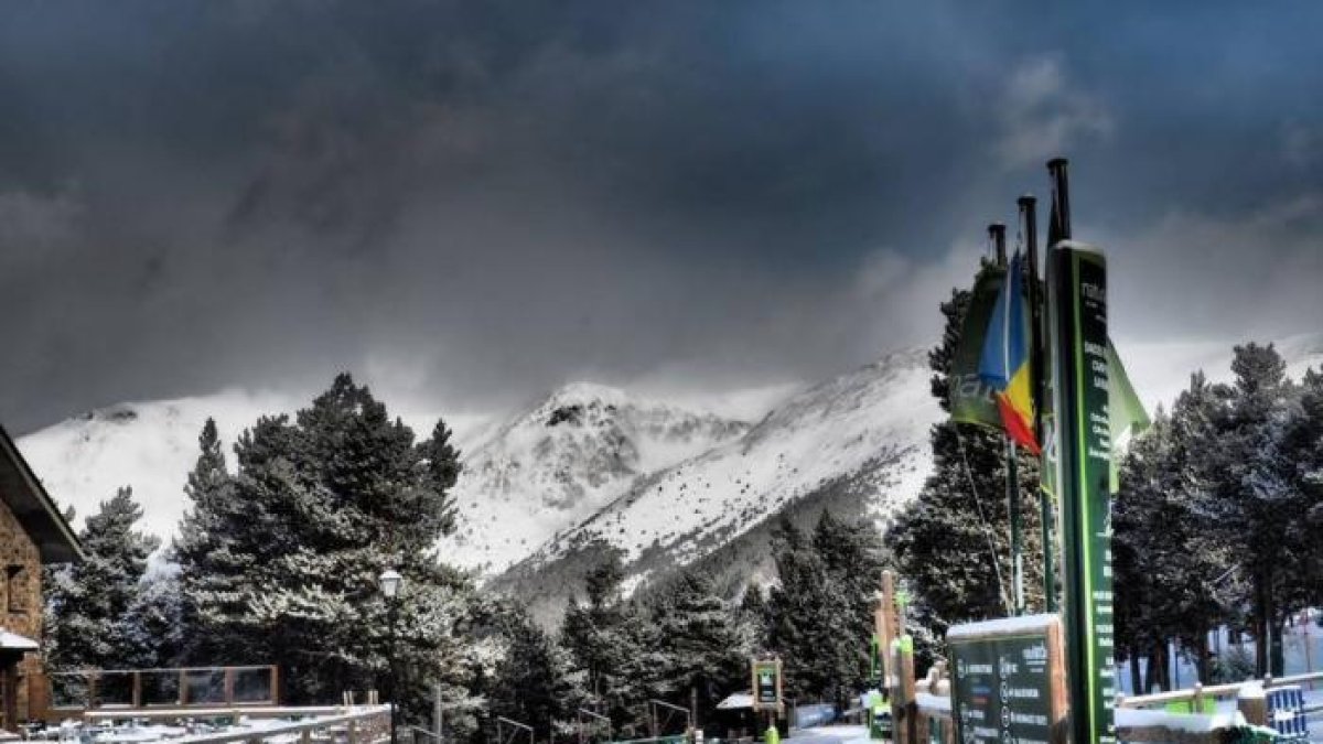 La nevada deixa 60 centímetres a la Rabassa