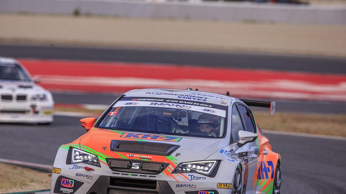 Joan Vinyes és 22è a les 24 Hores de Barcelona per una sortida de pista