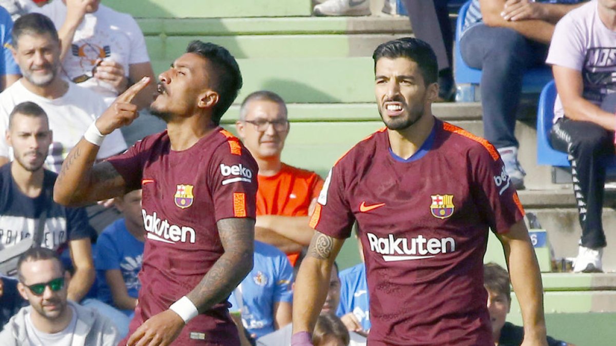 El 'rebutjat' Paulinho dona els tres punts al Barça