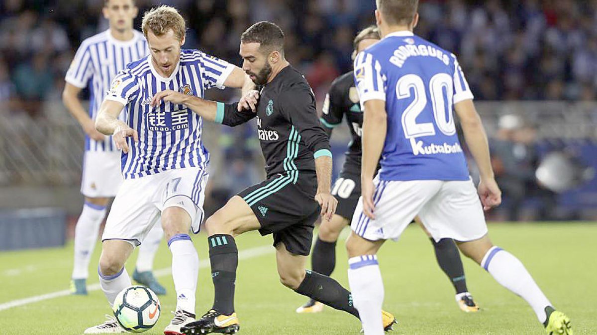 El Reial Madrid venç la Reial Societat tot i les baixes